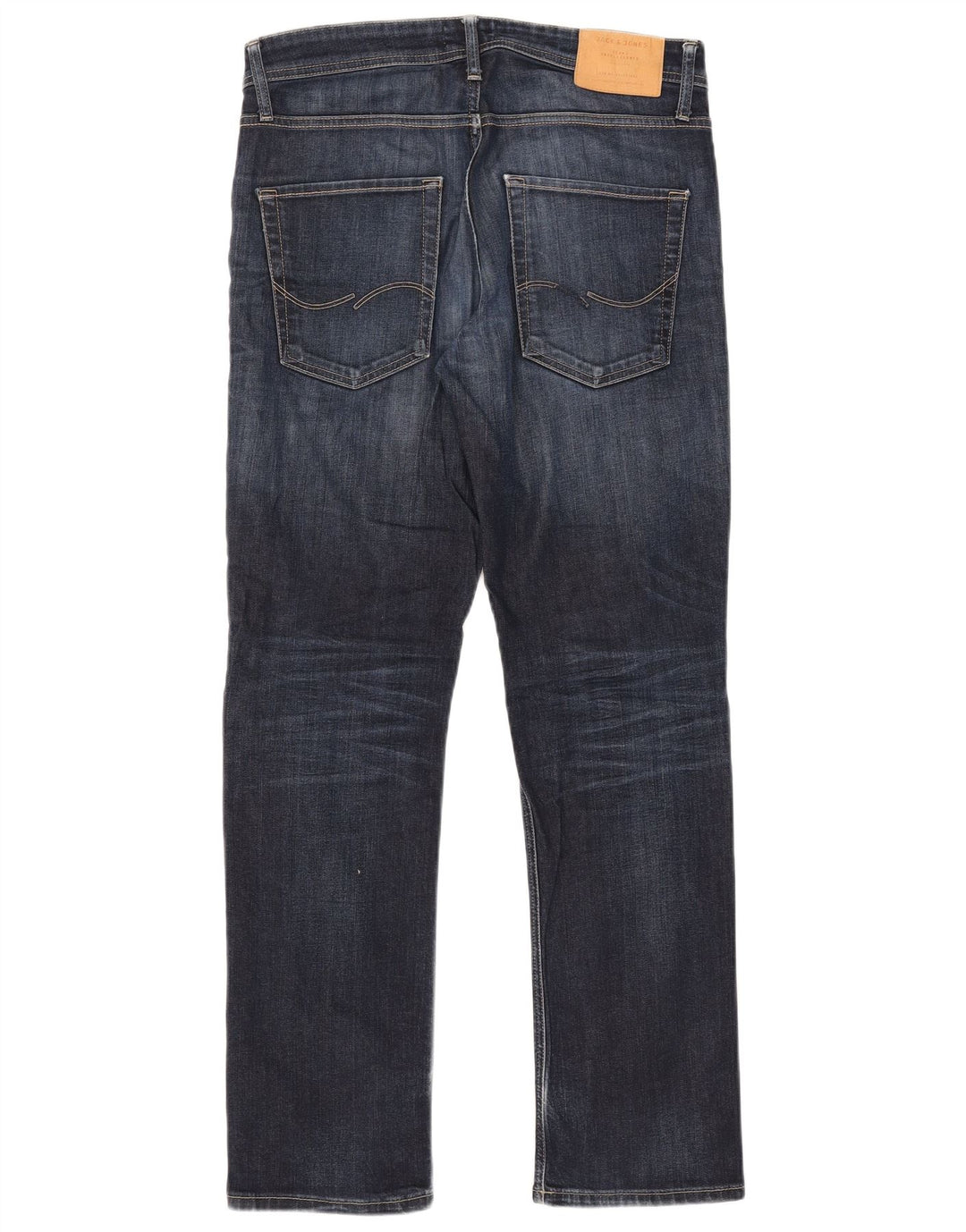 Jack & Jones Jean Droit Clark Regular Fit W32 L32 Homme Bleu