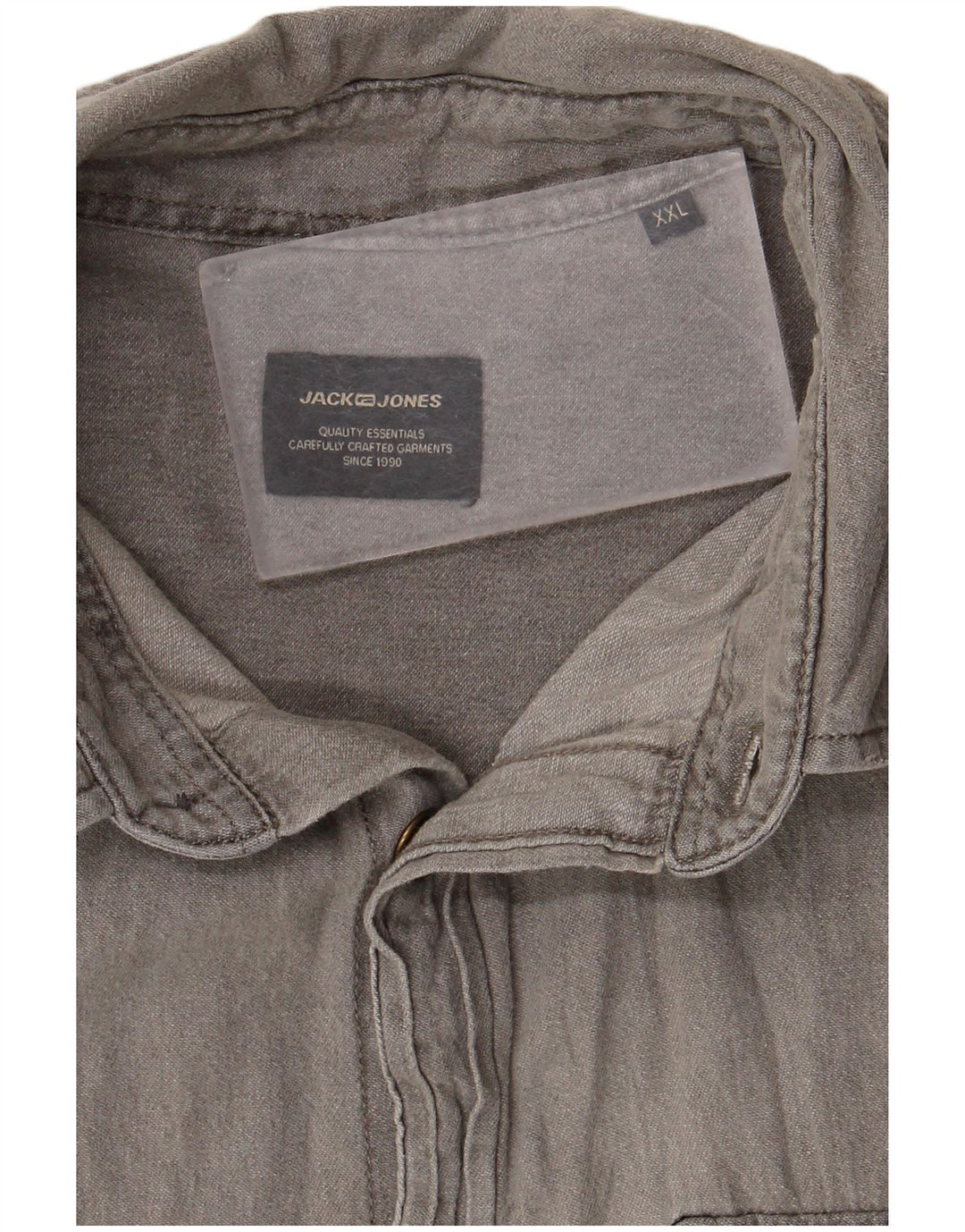 Jack & Jones Chemise Homme 2XL Gris Coton