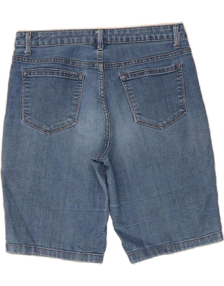 LEE Womens Riders Mid Rise Denim Shorts W32 Large Blue Vintage Lee and Second-Hand Lee from Messina Hembry 