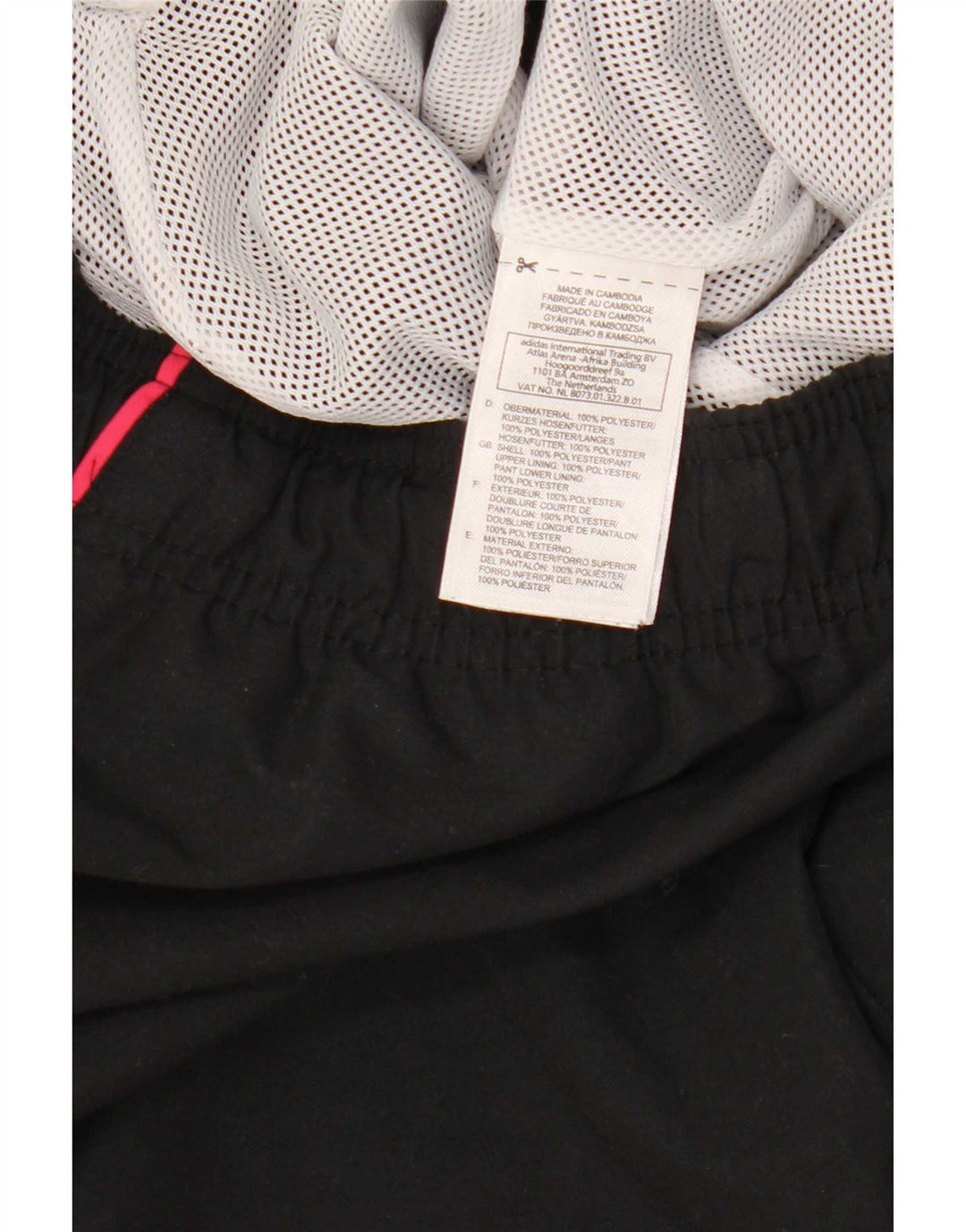Reebok Pantalon De Survêtement Homme XL Noir Polyester