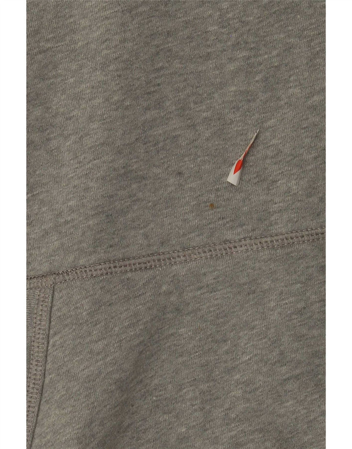 Vans Pull à capuche graphique homme gris moyen coton