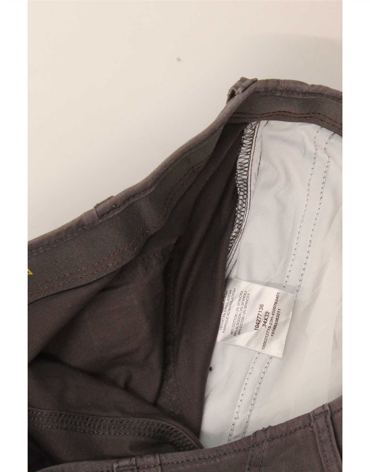 Lee Pantalon Cargo Droit Regular Motion Extreme Homme W34 L32 Gris Coton