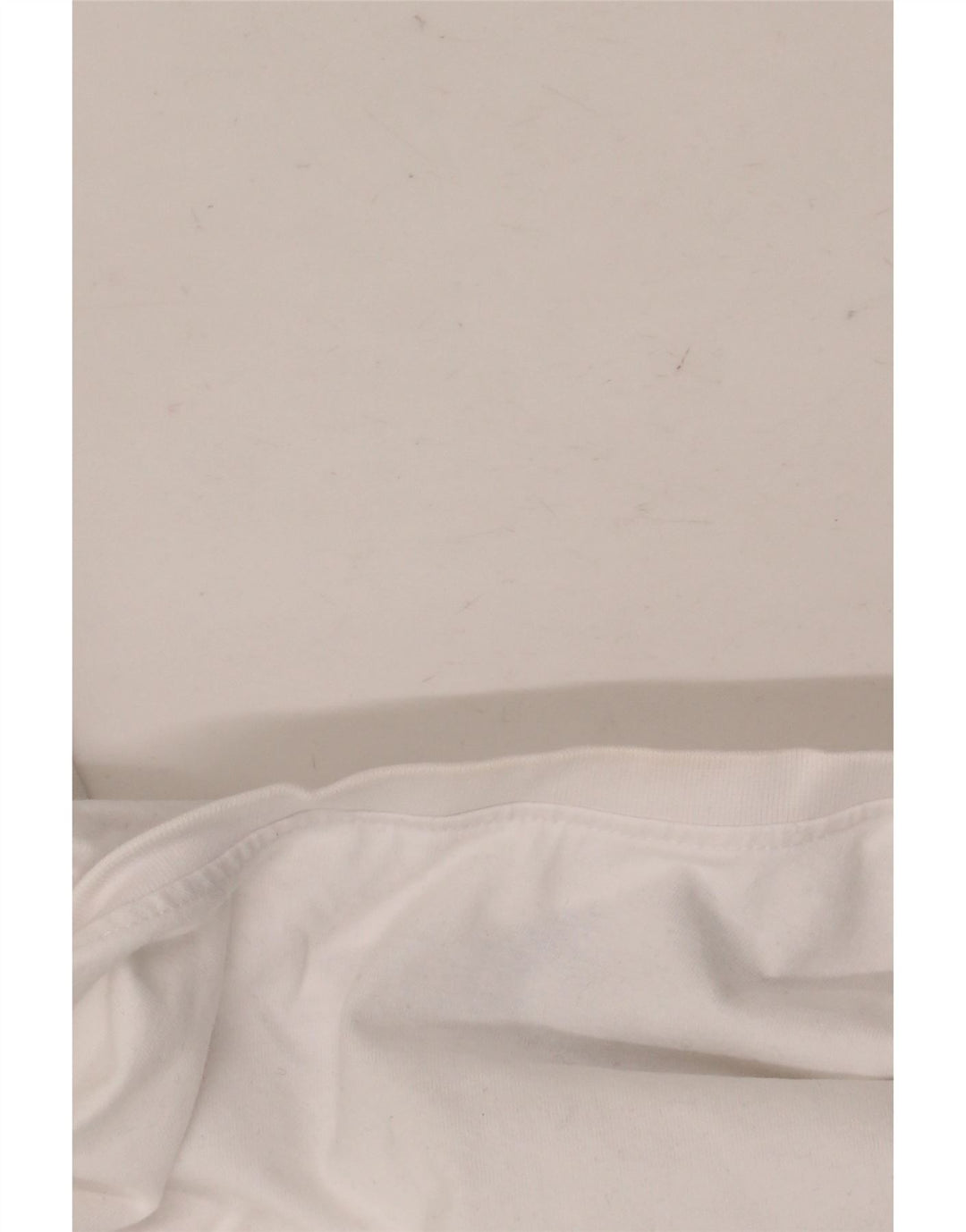 CREW CLOTHING T-Shirt Homme Haut Large Blanc Coton