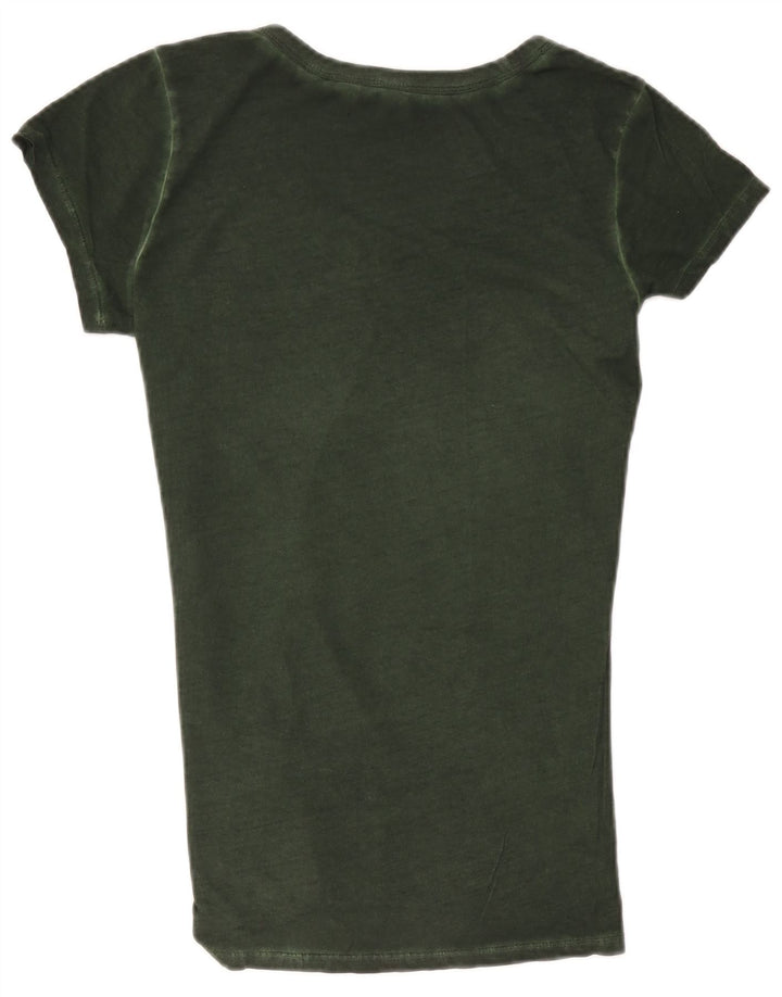 G-Star T-Shirt Graphique Homme Vert Moyen Coton
