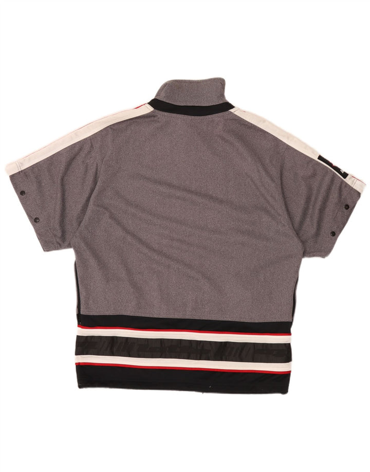 Lotto Veste de Survêtement Graphique Homme Gris Moyen Colourblock