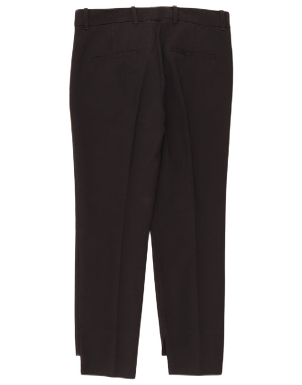 Zara Pantalon Chino Slim Femme EU 36 XS W26 L26 Noir