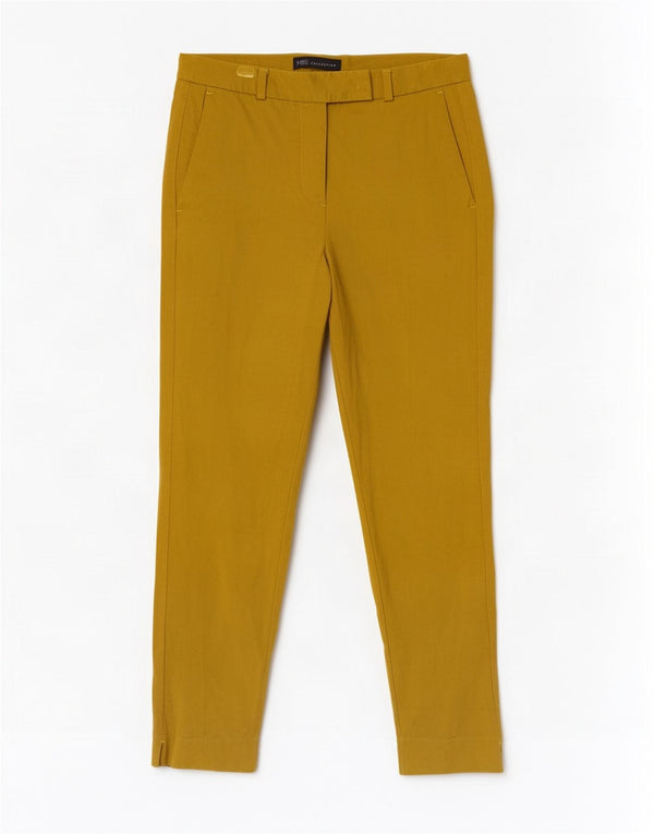 Marks & Spencer Pantalon chino court pour femme UK 10 Small W28 L26 Jaune