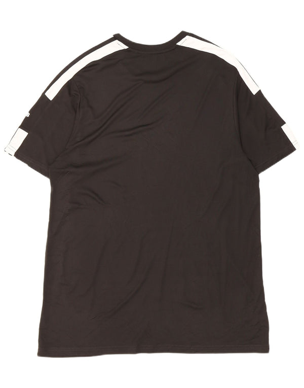 Adidas Hommes Aeroready Slim Fit T-Shirt Top XL Noir Colorblock