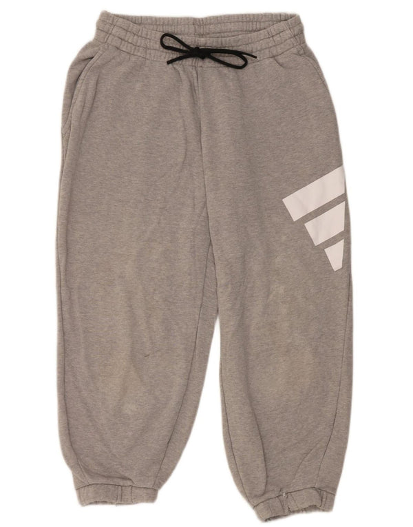 Adidas Pantalon de survêtement Capri Loose Fit pour femme, jogging UK 14, grand gris