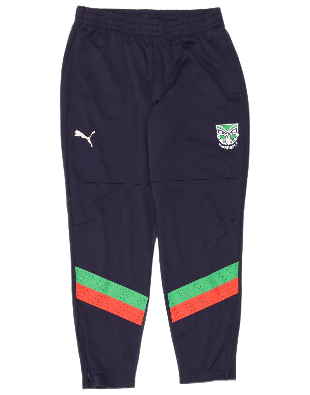 PUMA Pantalon de Survêtement Warriors Homme XL Bleu Marine Colorblock Polyester