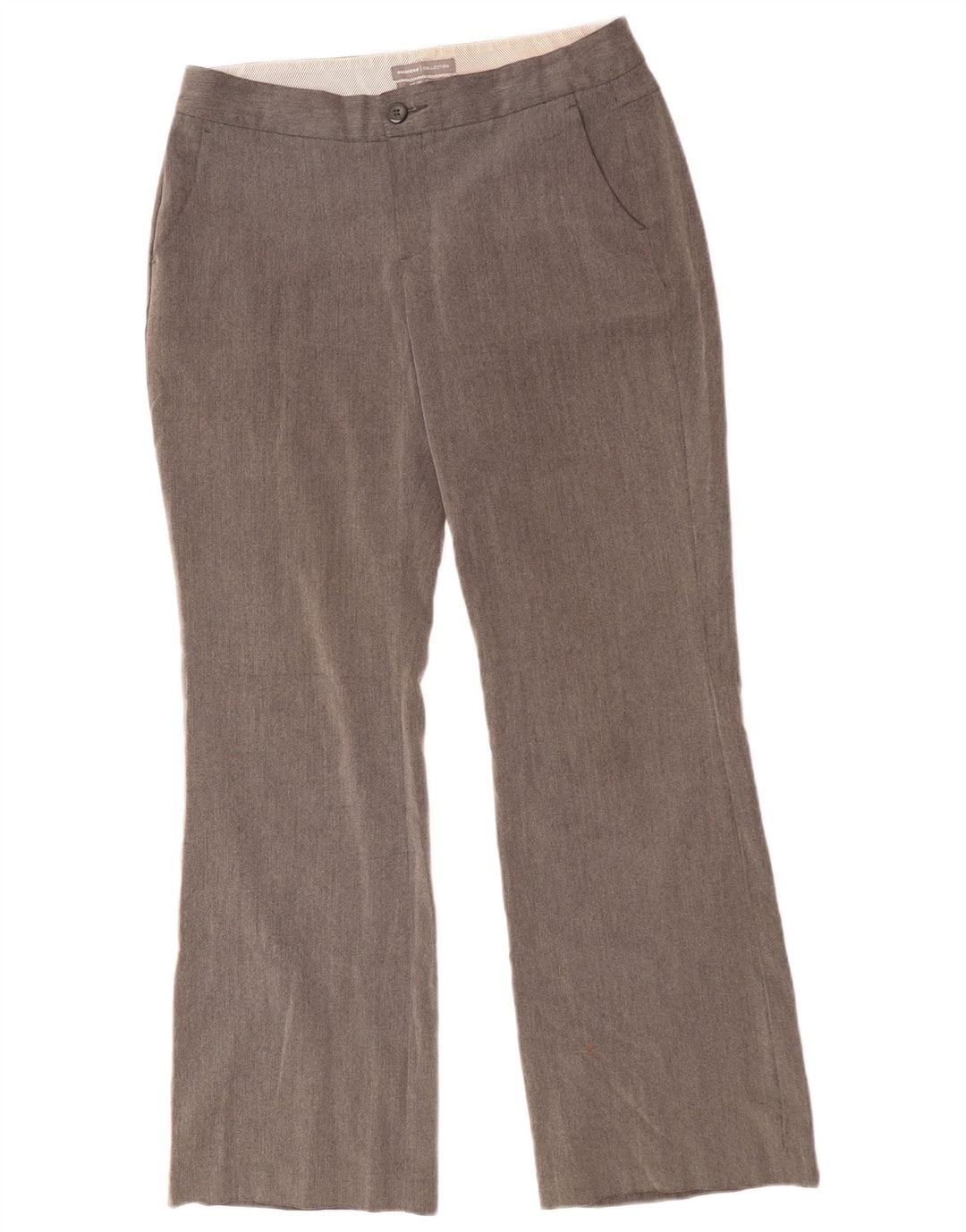 Dockers Pantalon décontracté taille moyenne pour femme US 8 Medium W33 L32 Marron Polyester