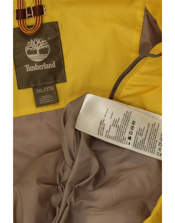 Timberland Veste rembourrée pour homme UK 46 3XL Jaune Nylon
