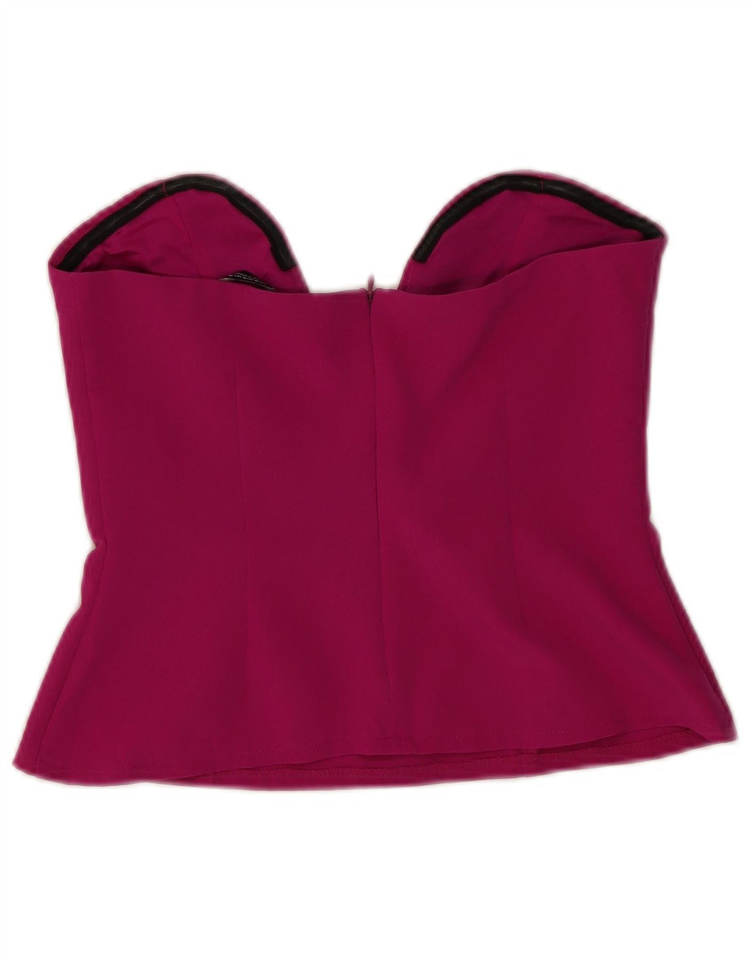 Zara Haut sans bretelles pour femme UK 12 Violet moyen