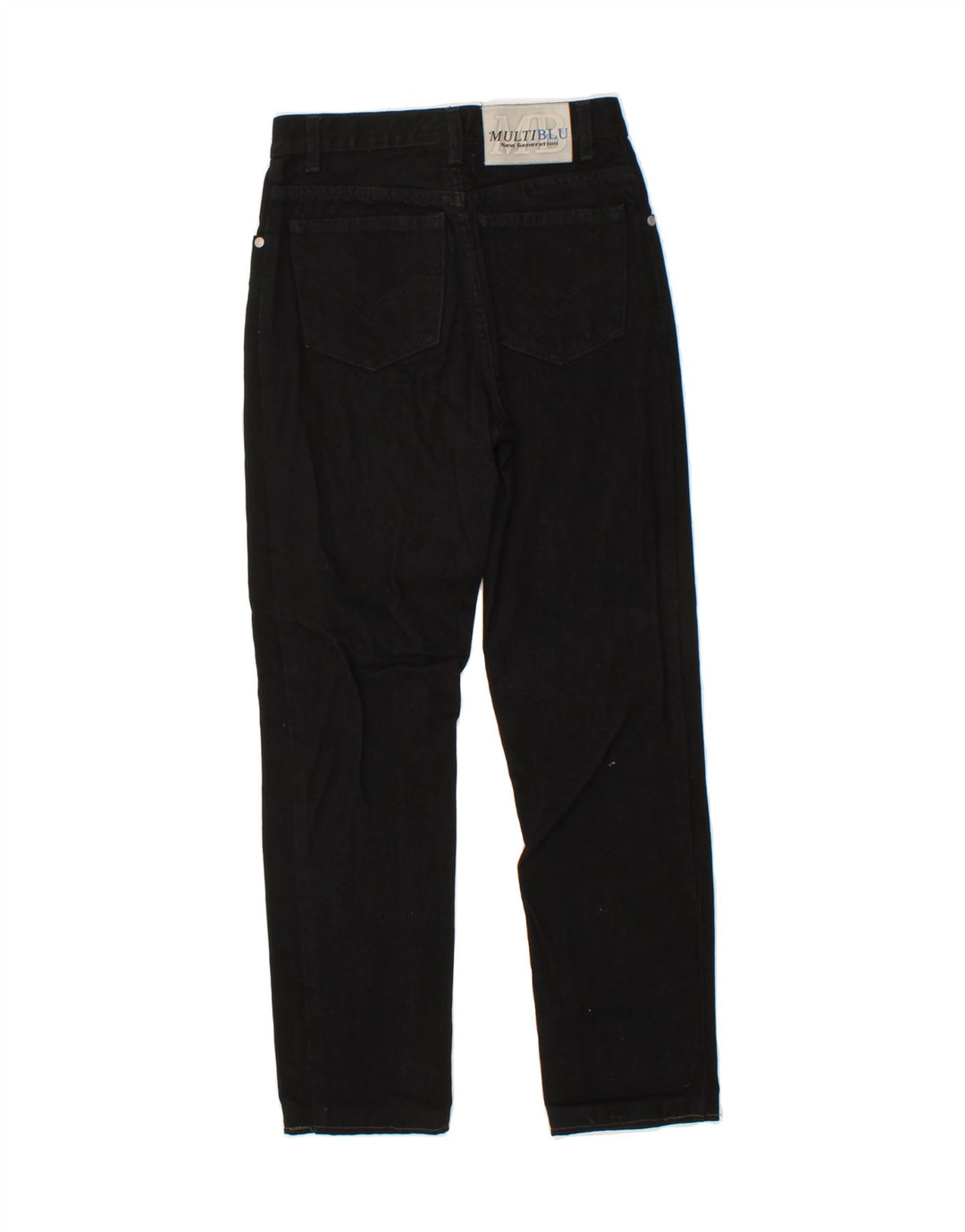 MULTIBLU Boys Straight Jeans 11-12 Years W26 L26 Black Cotton Vintage Multiblu and Second-Hand Multiblu from Messina Hembry 