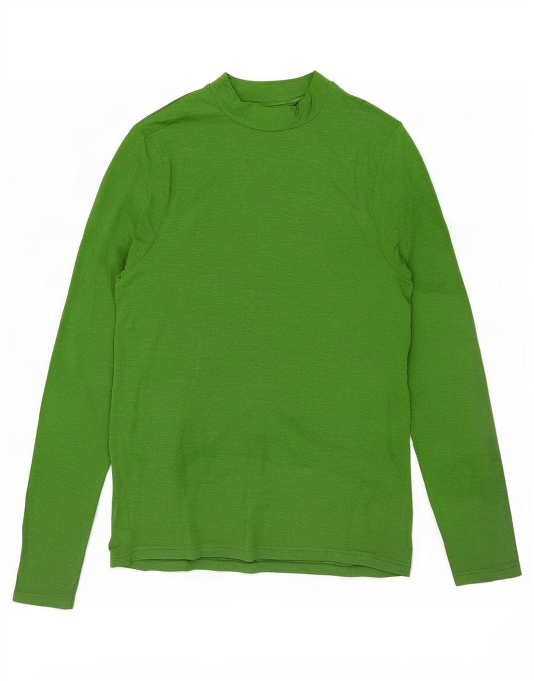 Marks & Spencer Haut à manches longues pour femme UK 14 Large Vert Moucheté Modal