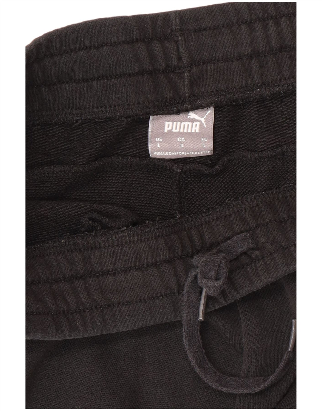Puma Pantalon de survêtement pour homme Noir Taille L
