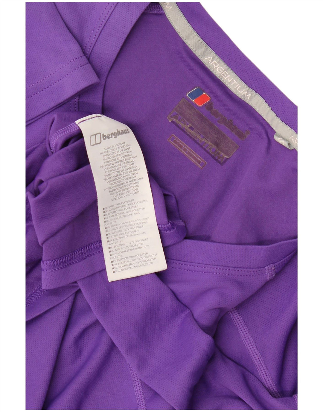 Berghaus Femme T-Shirt Haut Large Violet Polyester
