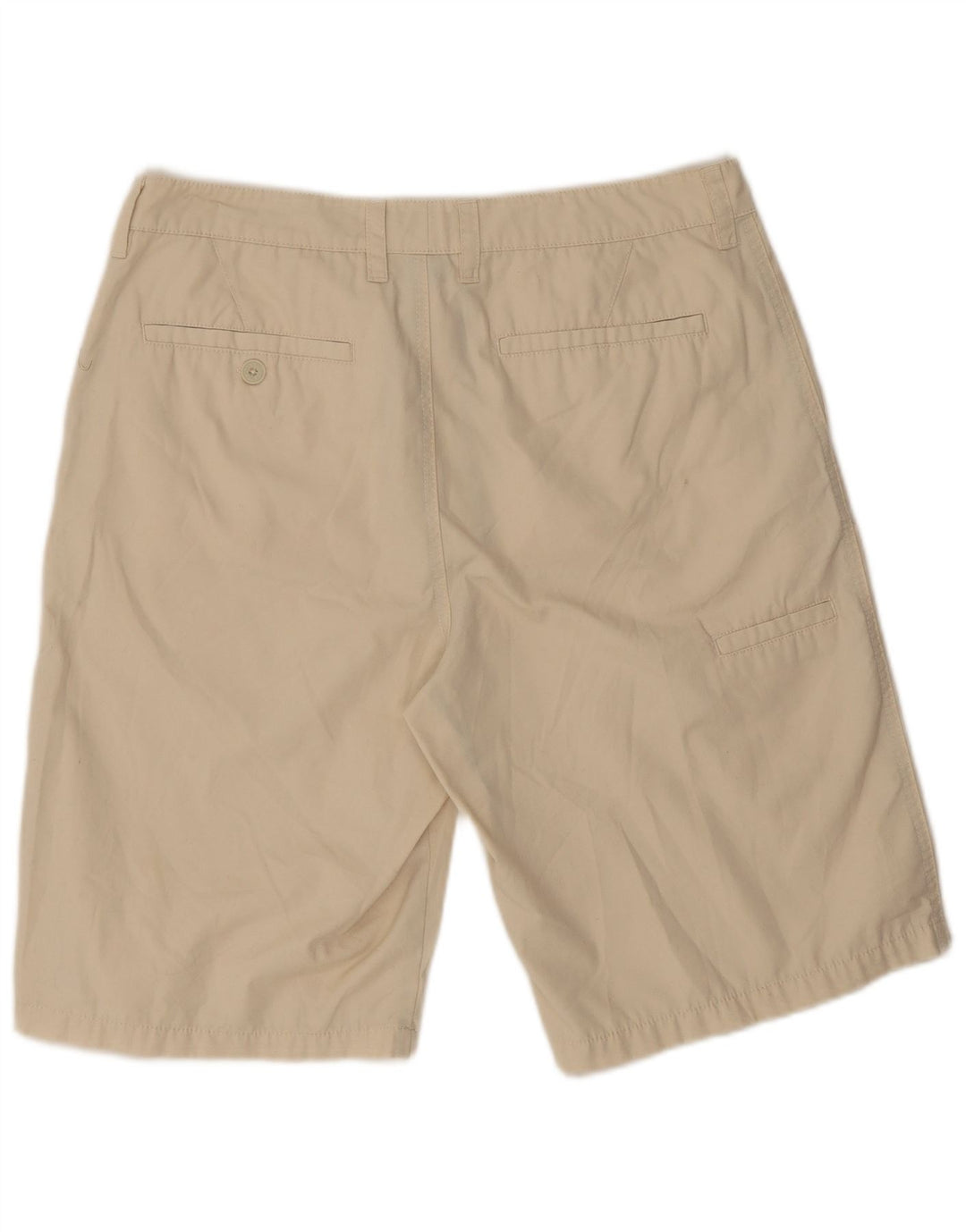 Short Chino Vintage Homme W33 Polyester Beige Moyen