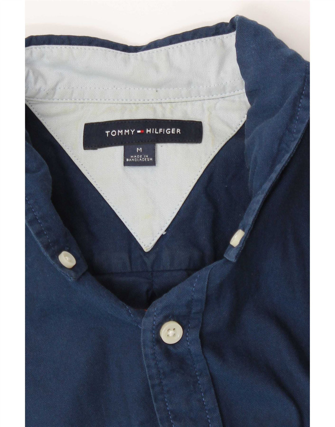 Tommy Hilfiger Chemise Homme Bleu Marine Moyen