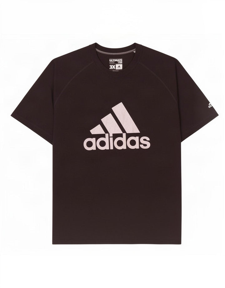 Adidas T-shirt graphique pour homme 3XL Noir Polyester