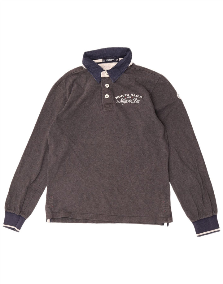 North Sails Polo Graphic Rugby Homme Gris Moyen Colorblock