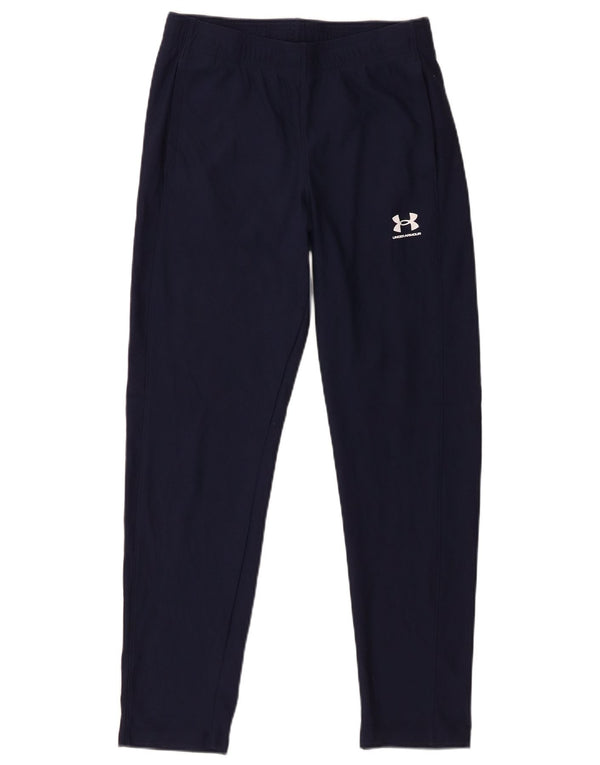 Under Armour Pantalon de Survêtement Garçon 13-14 ans XL Bleu Marine Polyester