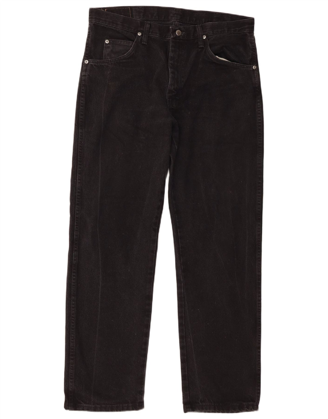 Wrangler Jean droit homme W34 L30 coton noir