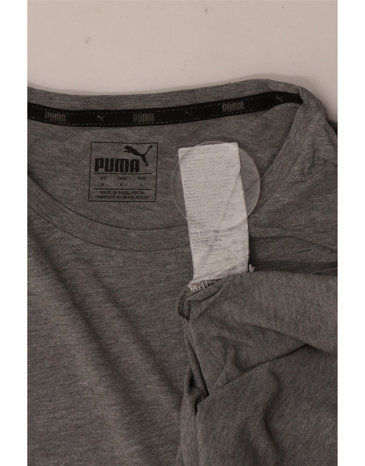 Puma T-Shirt Homme Gris Petit Coton