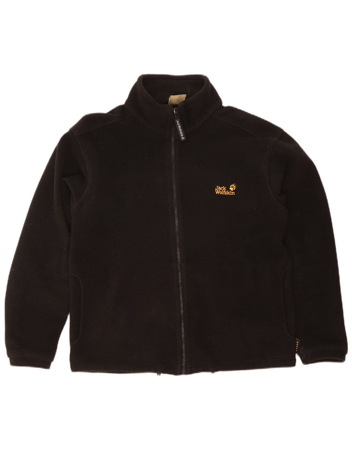 Jack Wolfskin Veste polaire pour homme UK 36/38 Medium Noir Polyester
