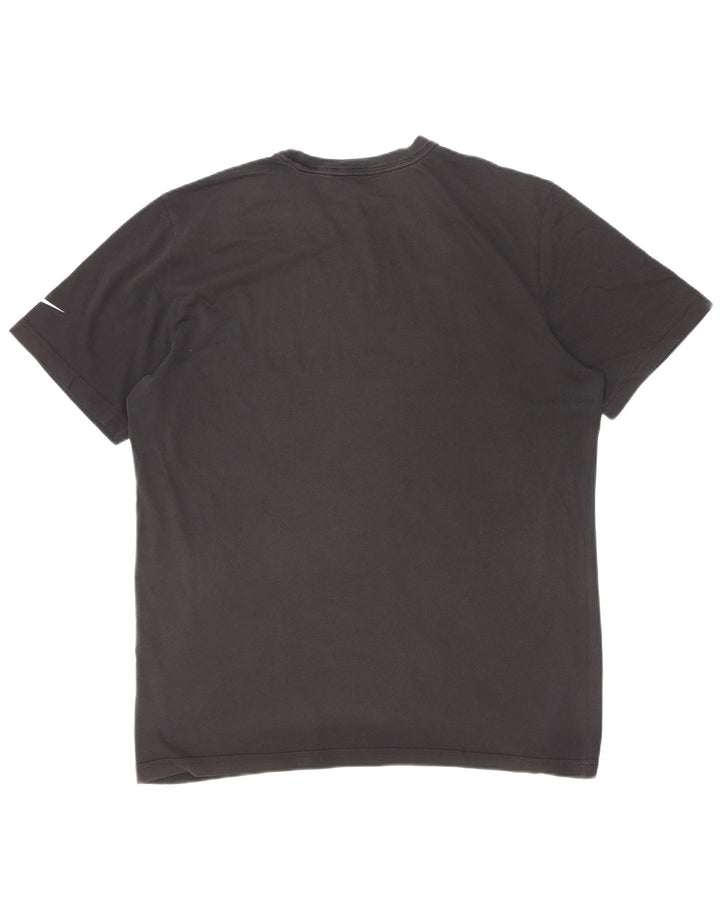 Nike T-shirt graphique pour homme, grand, noir