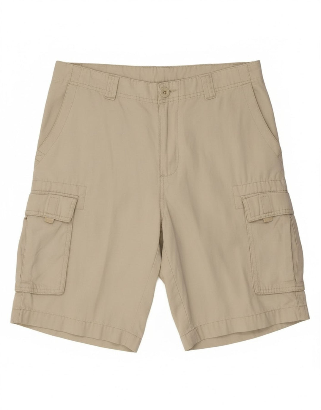 Fila Short Cargo Homme Large W34 Coton Blanc Cassé