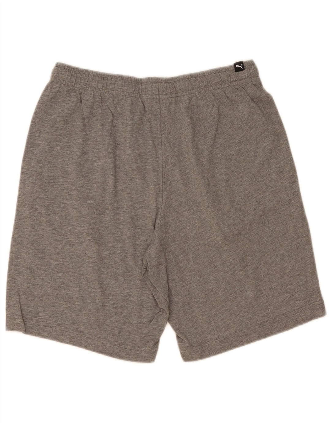 Puma Short de Sport Homme Gris Moyen Coton
