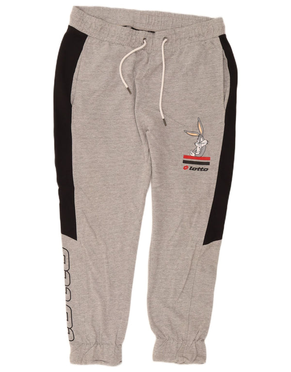 Lotto Pantalon de survêtement graphique Looney Tunes pour femme UK 16 Large Gris