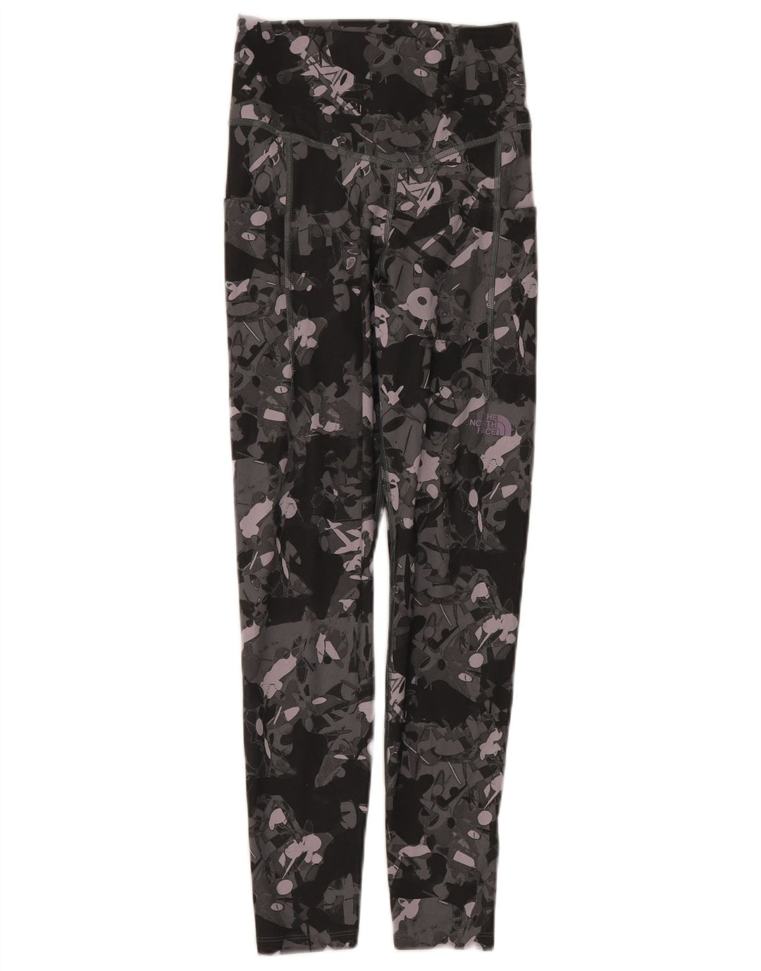 The North Face Leggings à motif abstrait pour femme UK 8 Small Multicolore