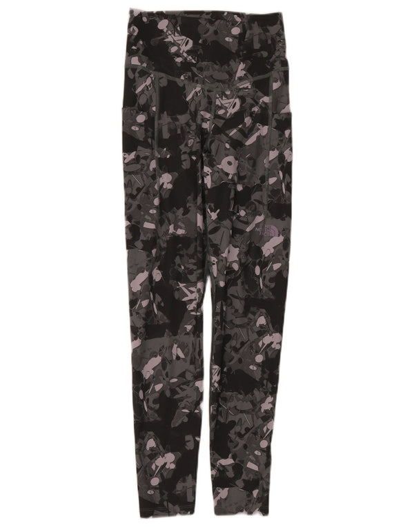 The North Face Leggings à motif abstrait pour femme UK 8 Small Multicolore