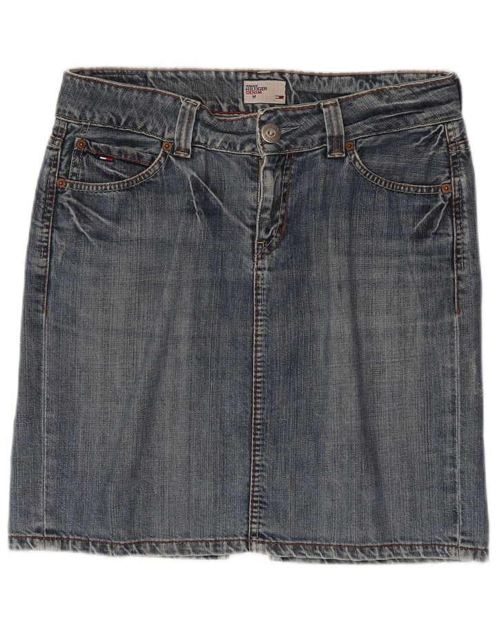TOMMY HILFIGER Jupe En Jean Femme Medium W30 Bleu Coton