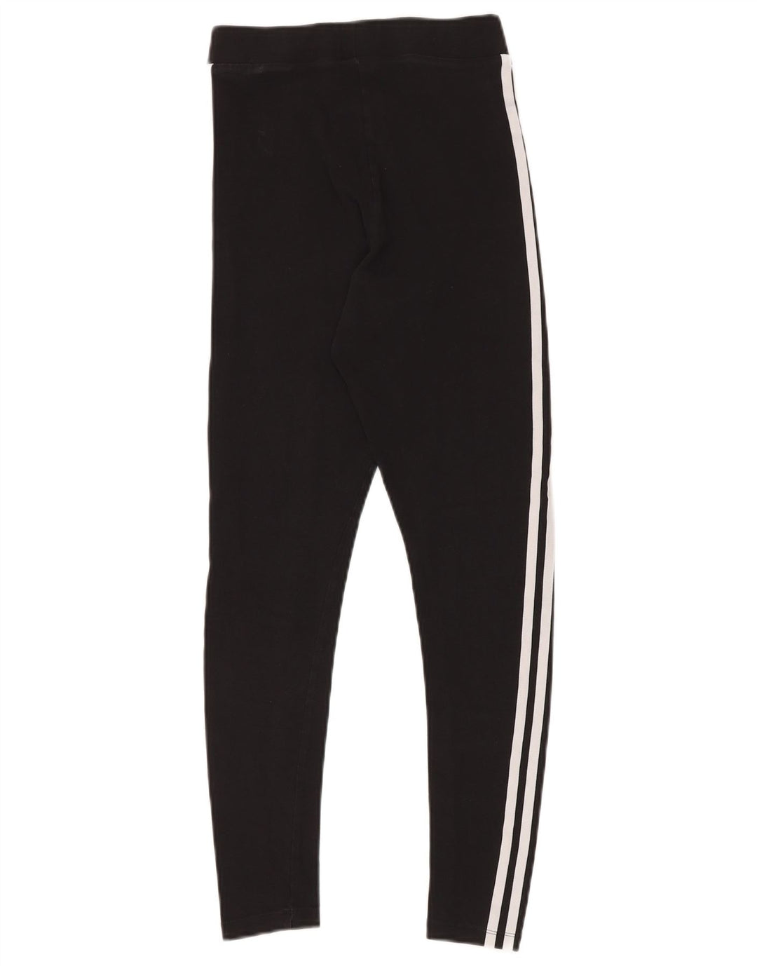 ADIDAS Leggings Femme UK 8 Petit Noir Coton
