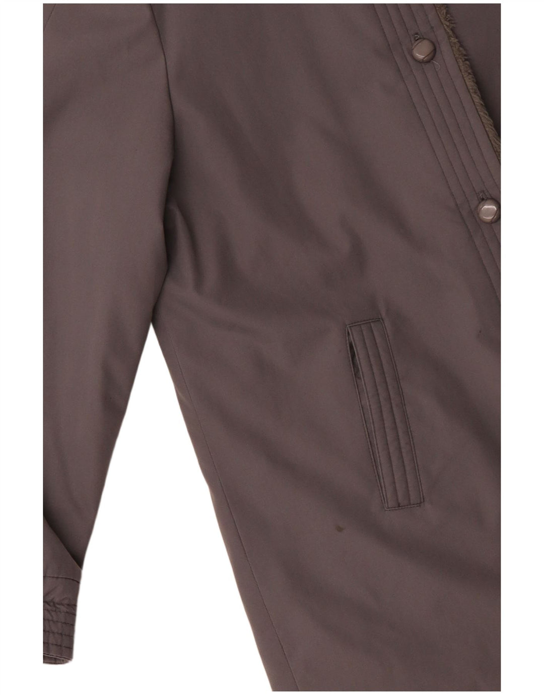DANNIMAC Manteau Sherpa Femme UK 18 XL Coton Gris