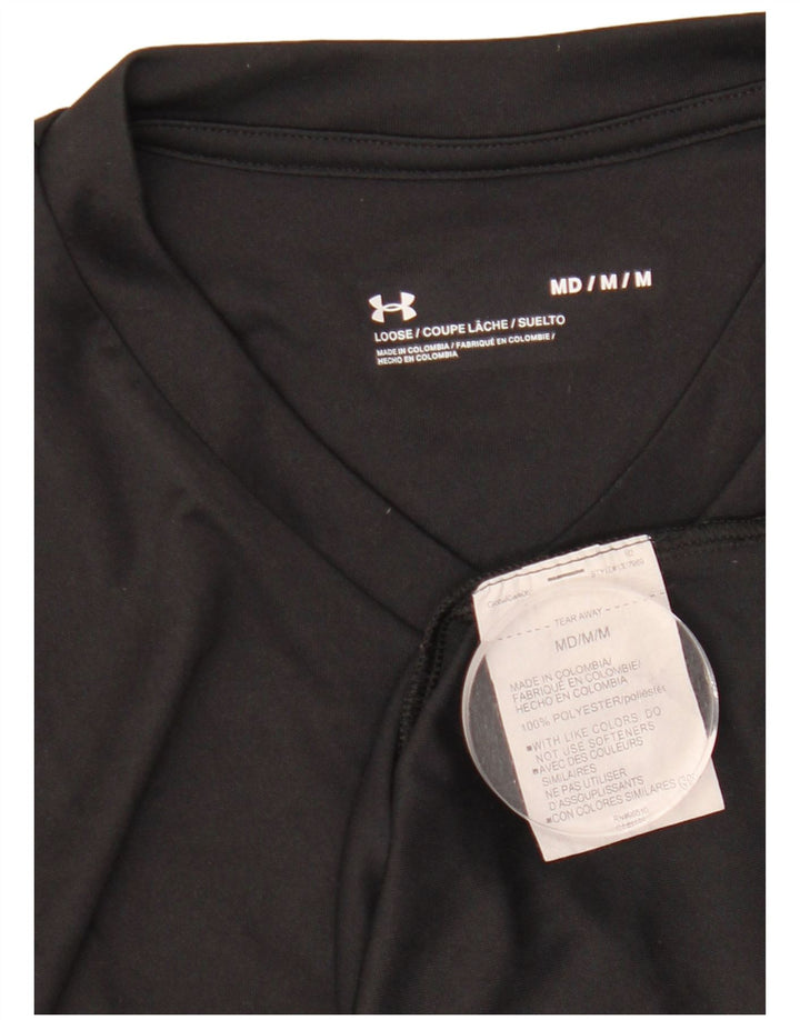 UNDER ARMOUR T-Shirt Homme Noir Moyen Polyester