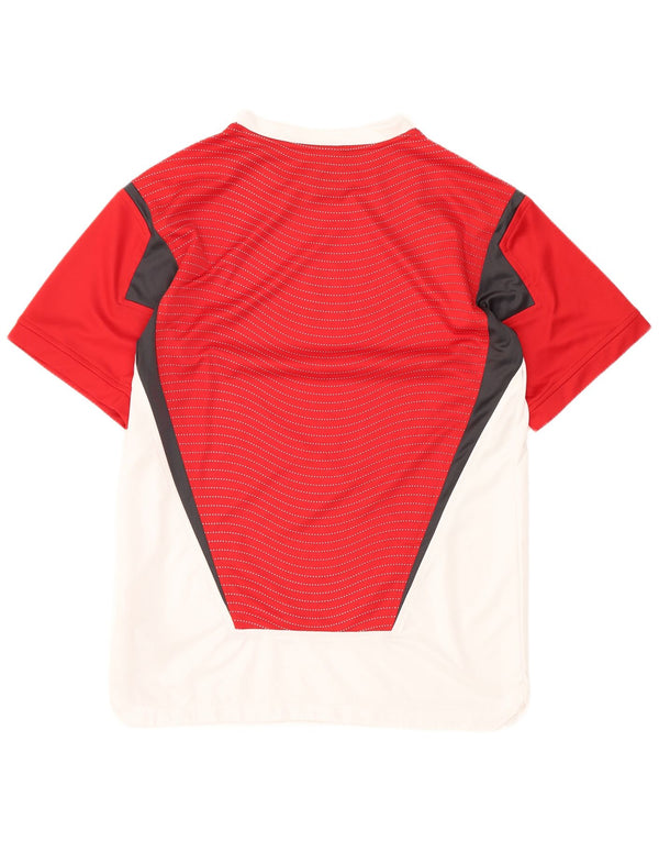 Nike T-shirt graphique pour garçon 13-14 ans XL Blanc Colorblock Polyester