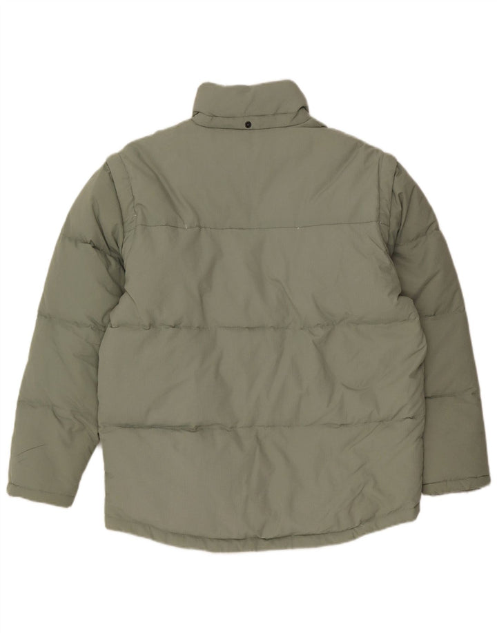Fila Veste matelassée homme UK 36 Small Kaki Polyamide