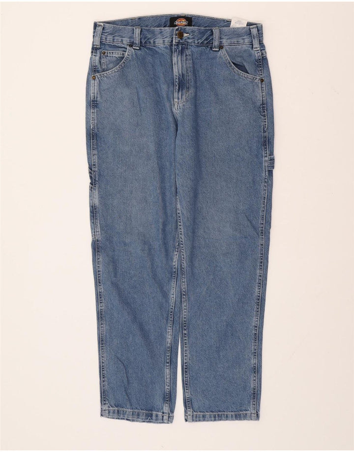 DICKIES Jean Cargo Fuselé Homme W32 L30 Bleu Coton