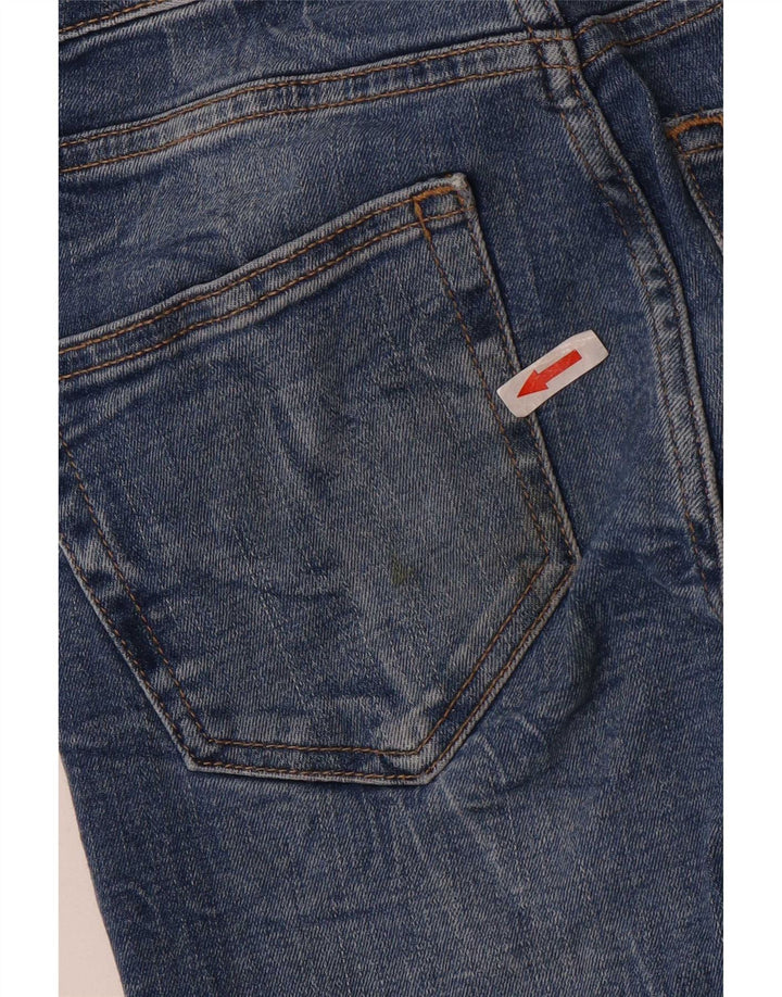 Zara Femme Jean évasé EU 36 XS W26 L34 Bleu