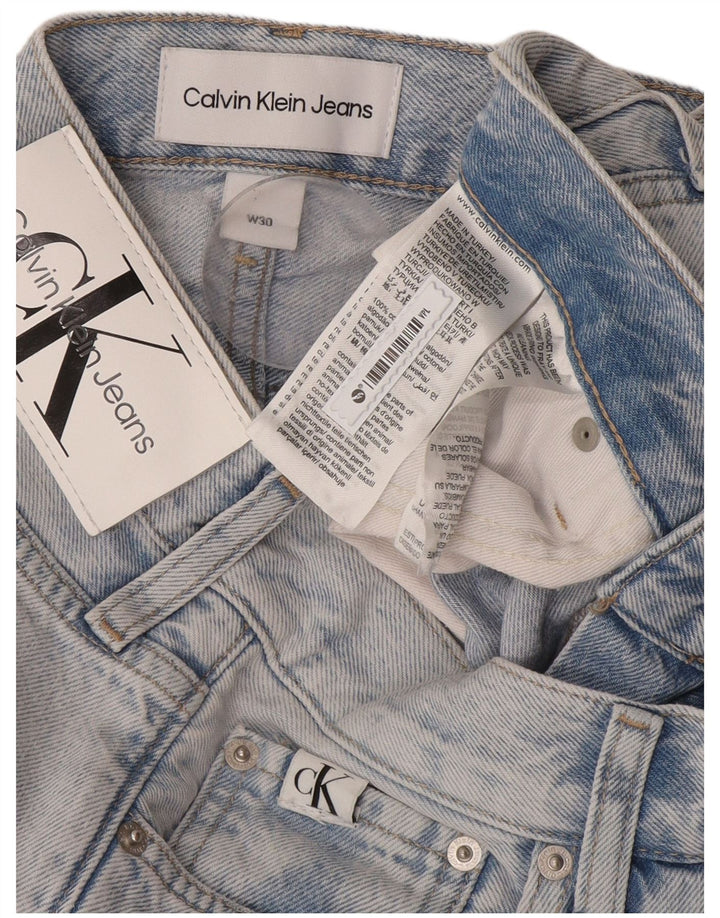 Calvin Klein Jean slim effet vieilli W30 L33 pour homme en coton bleu