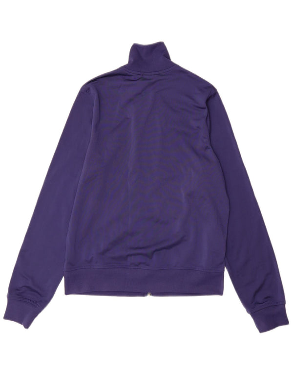 ADIDAS Veste de survêtement pour femme UK 14 Violet moyen Polyester