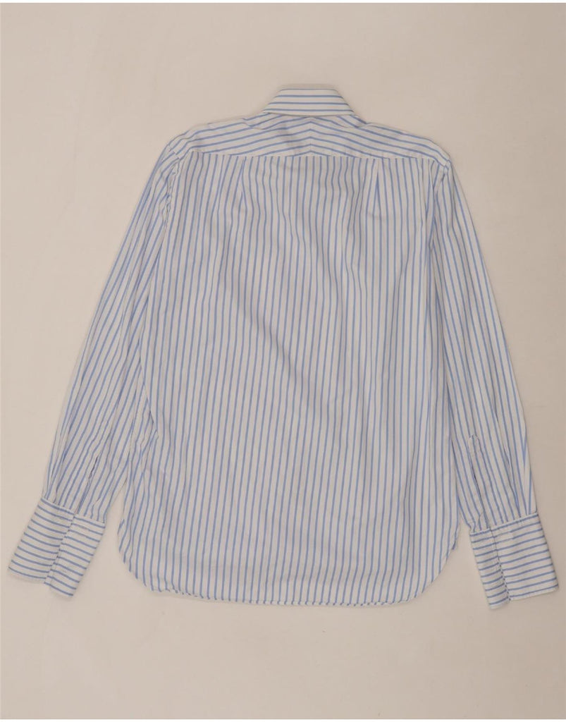 CHARLES TYRWHITT Mens Formal Shirt Size 39 15 1/2 Medium Blue Striped Vintage Charles Tyrwhitt and Second-Hand Charles Tyrwhitt from Messina Hembry 