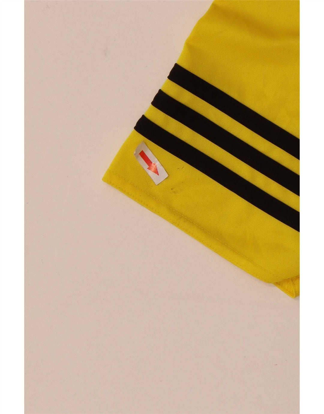 Adidas Hommes Climalite T-Shirt Haut Petit Jaune Polyester