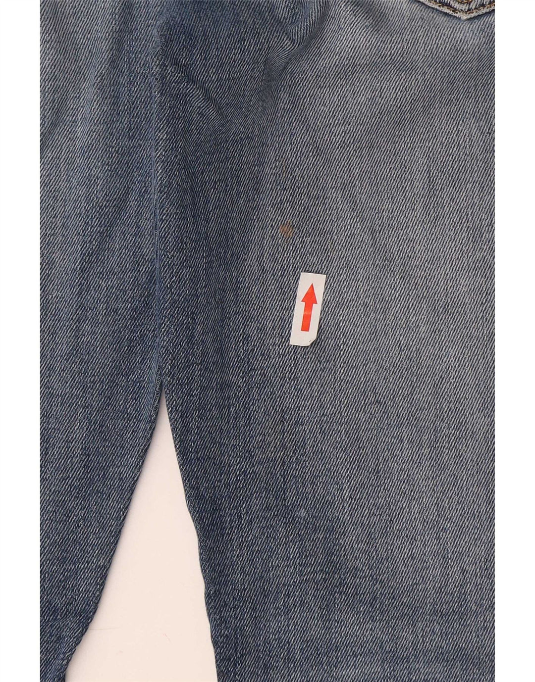 Zara Jean slim vieilli pour homme EU 42 Large W32 L26 Bleu