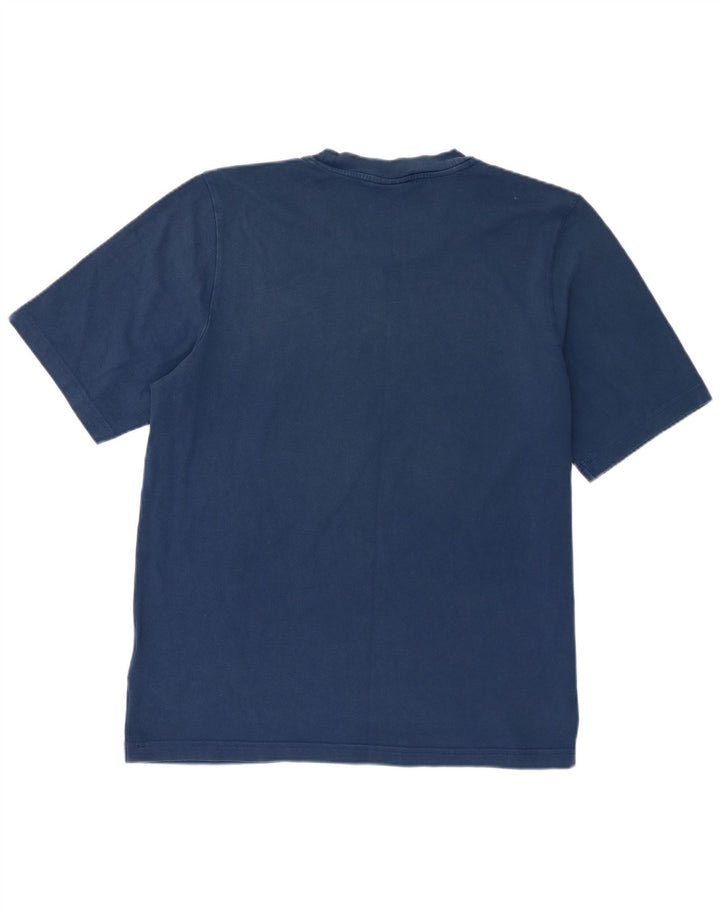 Adidas T-Shirt Graphique Homme Bleu Marine Moyen Coton