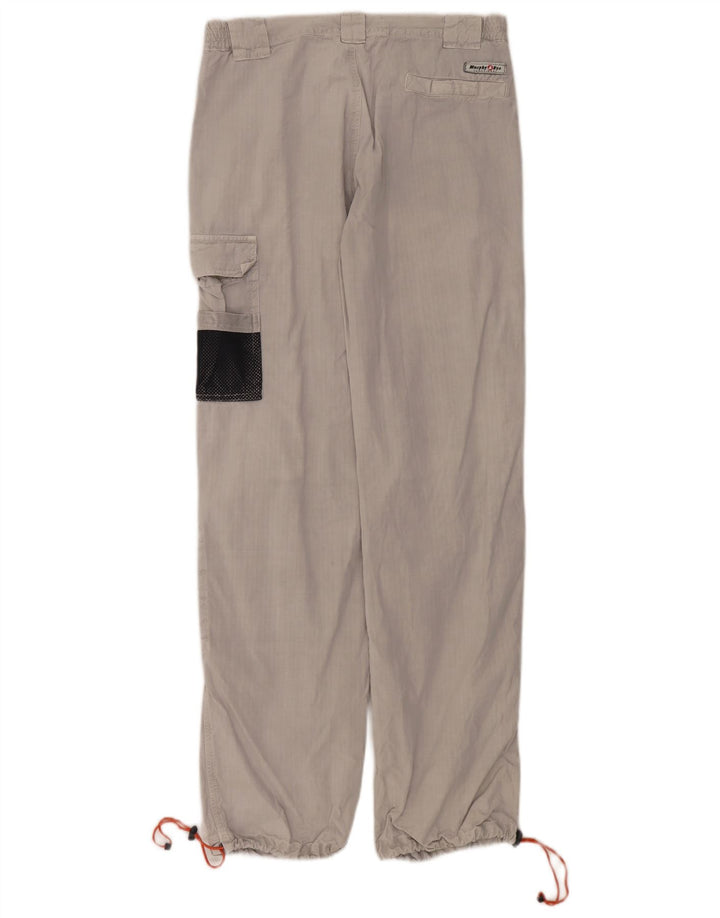 Murphy & Nye Pantalon cargo de jogging pour homme W33 L32 Gris Coton